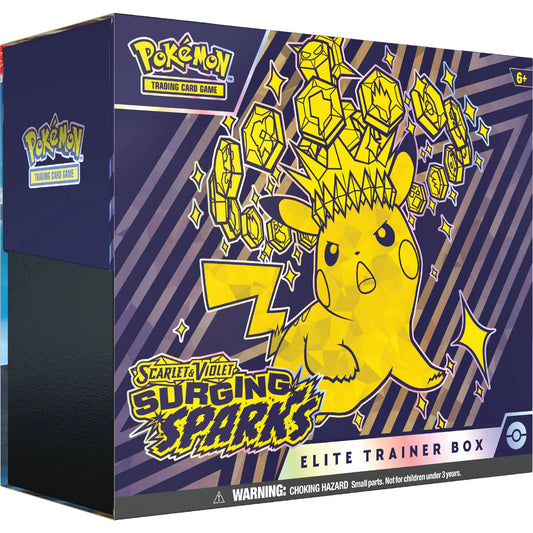 Pokémon TCG: Scarlet & Violet—Surging Sparks Elite Trainer Box